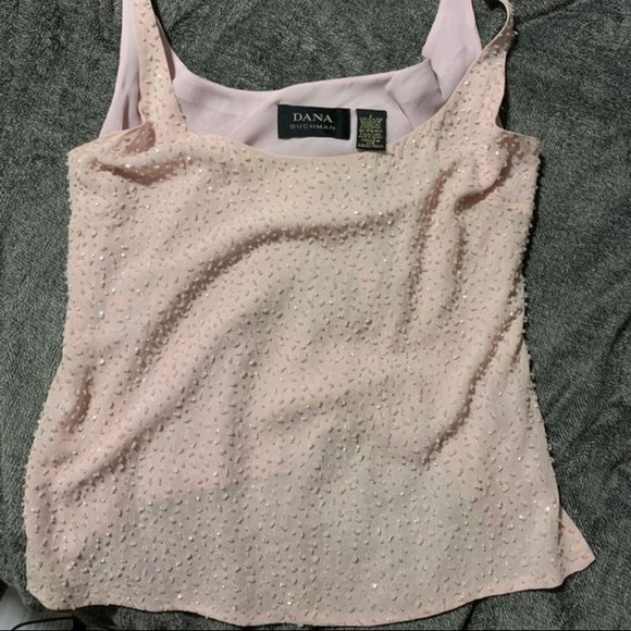 Dana Buchman Tops - Designer Beaded Camisole